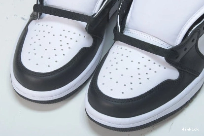 JORDAN 'BLACK HIGH - WHITE' RETRO AIR 1 555088 OG 010 1001